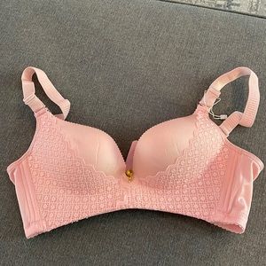 Pink Pushup Bra